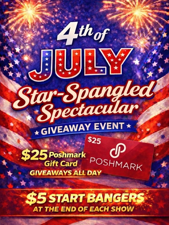 Tops - 4th of July Star-Spangled Spectacular Giveaway Event